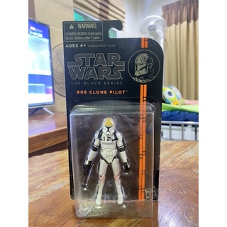 Star Wars - Hasbro Action Figure: 3.75 Inch / Black Series - #08 Clone Pilot