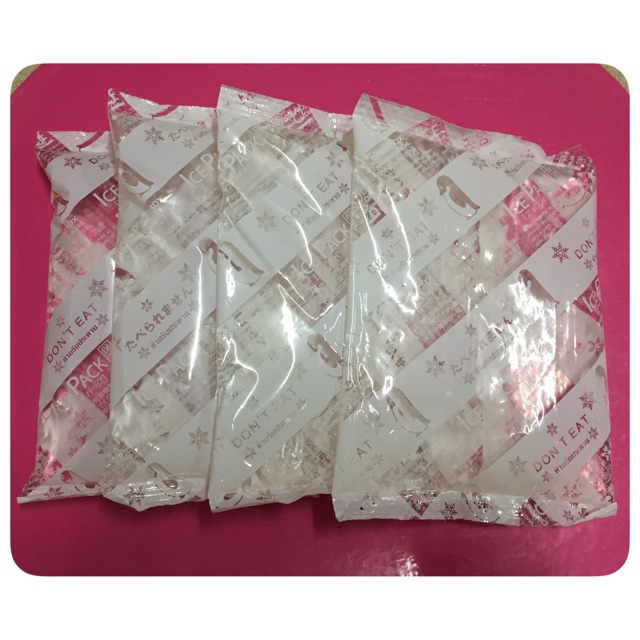 Gel Pack ขนาด 400g (เจลแพ็ค ขนาด 400g) จำนวน 4ชิ้น