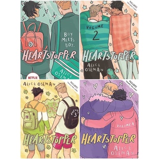 [หนังสือภาษาอังกฤษ] Heartstopper Volume 1 2 3 4 Alice Oseman yearbook Netflix set Nick&amp; Charlie This Winter English book