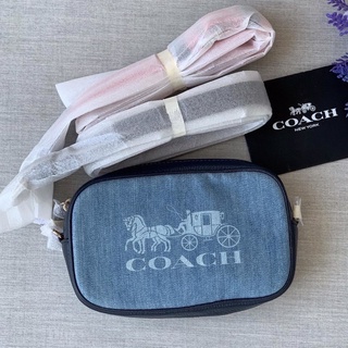 💁‍♀️พร้อมส่งค่ะNEW COACH Jes Convertible Belt Bag Coach คาดเอว  สะพายไหล่มีสาย2เส้น