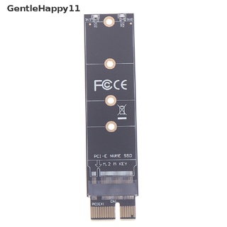 Gentlehappy อะแดปเตอร์ SSD PCIe 3.0 4.0 x1 เป็น NVMe M.2 PCIe x4 x2 M.2 NGFF