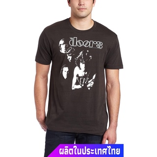 ผ้าฝ้ายแท้Bravadoเสื้อยืดลำลอง Bravado Mens Doors Light T-shirt Bravado Popular T-shirtsS-4XL