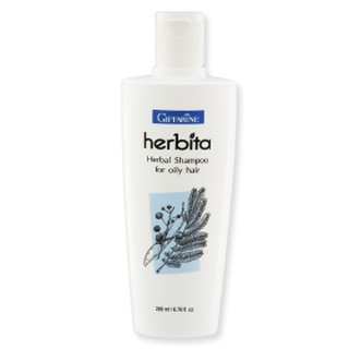 Herbita Herbal Shampoo | แชมพู สูตรสมุนไพร เฮอร์บิต้า สูตรผมมัน กิฟฟารีน