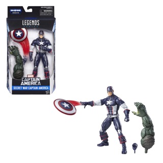 HASBRO : MARVEL LEGENDS : ABOMINATION SERIE : SECRET WAR CAPTAIN AMERICA พร้อมชิ้นส่วน BAF. ของแท้ 100%