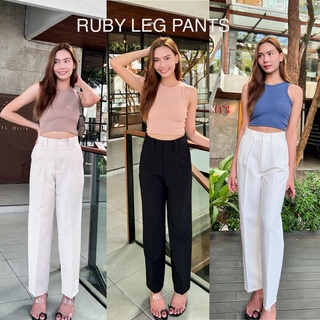 (ฉลองเปิดร้านใหม่✨)SIRIYA bkk - RUBY LEG PANTS 9ส่วน (3สี 4ไซส์)