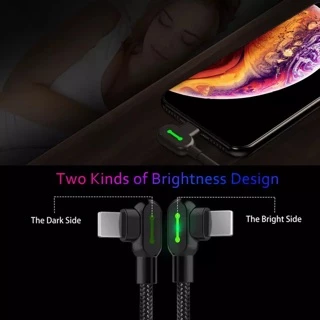 🔥ถูกสุด🔥 Mcdodo สายชาร์จ Micro USB/ TypeC / IP 90องศา สายชาร์จสำหรับเล่นเกมส์