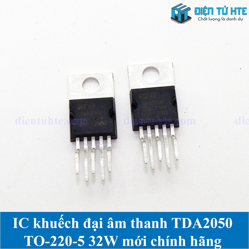 เครื่องขยายเสียง TDA2050 TO-220-5 32W ใหม่ของแท้ IC [CN2]