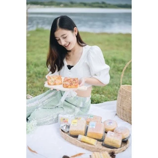 ketoขนมปังปอนคีโตขนาดใหญ่จำนวน22แผ่น