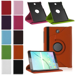 เคสหนังคุณภาพดี หมุนได้ 360 องศา เคส Case Samsung Tab A 8.0 with S Pen P355 / Tab S2 8.0" T715 / Tab A 10.1 (2016) P585