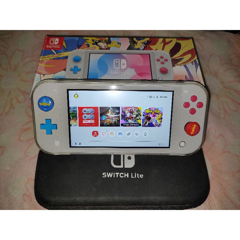 Nintendo Switch Lite Pokemon (มือสอง) เครื่องเล่นแท้