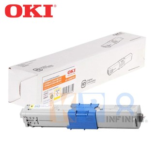 OKI C310Y สีเหลือง (2K) - Yellow Toner Cartridge p/n 44469755