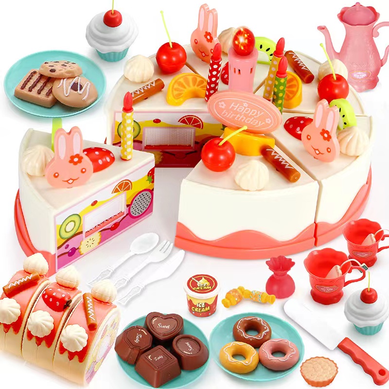NANA พร้อมส่ง 889150ชุดหั่นขนมเค็กและตกแต่งเค็ก(DirFruitCake) ชุดเค็กหั่นประกอบของหวาน ชุดเค็ก