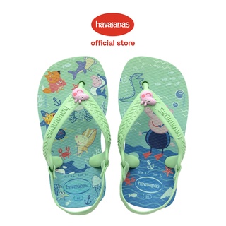 Havaianas Baby Peppa Pig รองเท้าแตะ - สวน สีเขียว