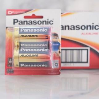 ถ่าน อัลคาไลน์ Panasonic D / LR20 แพ็ค 2