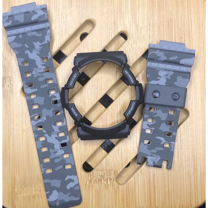 กรอบสาย gshock แท้พรางรุ่น ga200 ga201 gas100 ราคาถูกมาก