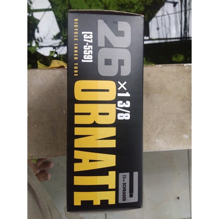 2เส้น ยางในจักรยาน 26×13/8[37-559] AV33 ORNATE ยางใน จักรยาน 26นิ้ว 13/8 2PCS คุณภาพดี ส่งเร็ว ราคา ถูกที่สุด ดีลบีเคเค แกลเลอรีภาพที่ 6