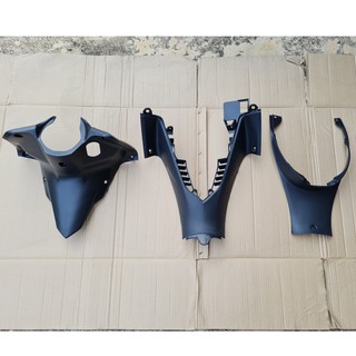 ชุดดำด้าน Wave110i รุ่นปี 2012-2017 (รวม 3 ชิ้น) ฝาครอบรูกุญ…