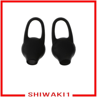 [Shiwaki1] ฟองน้ําหูฟัง ยางซิลิโคน ทนทาน สีดํา 1 คู่