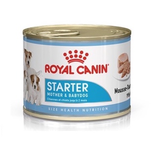 Royal canin starter mothey &amp; babydog อาหารเปียกแบบกระป๋องสำหรับแม่สุนัขและลูกสุนัข