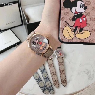 นาฬิกามิกกี้เมาส์ Mickeymouse watch นาฬิกากุชชี่