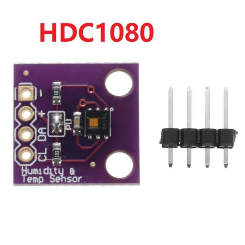 Module de capteur de température d'humidité numérique Haute précision Dynamovolition GY-213V-HDC1080 