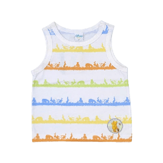 Classic Pooh by Lesenphants [9LLLP1JVโค้ดลด125.ขั้นต่ำ350] 1H19B04 เสื้อกล้ามชาย เด็กชาย ลิขสิทธิ์ห้าง