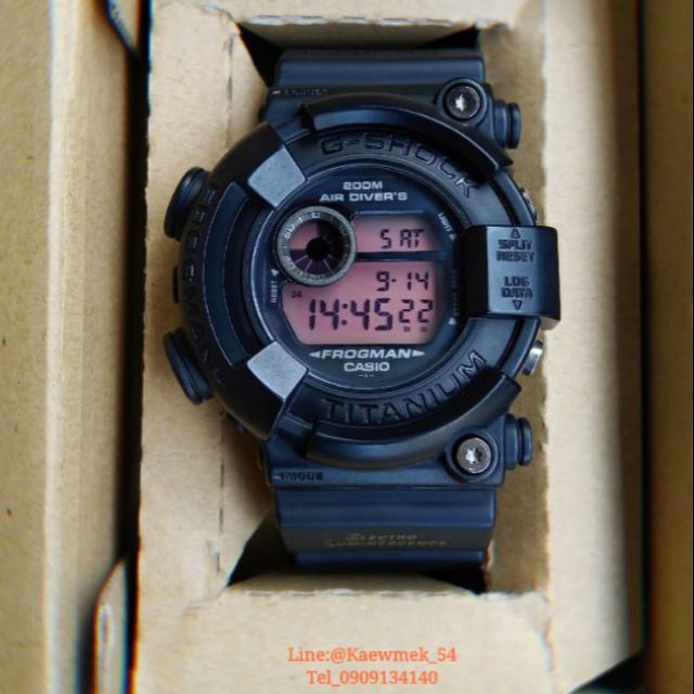 G-Shock  DW-8200BK-1JF มือ 2 ของแท้ 100%

(หายาก)