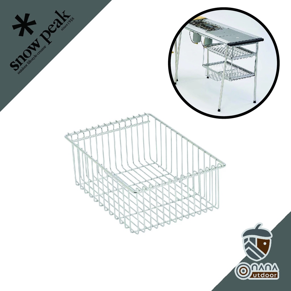 Snow peak Mesh Tray 1unit Deep (CK-225)