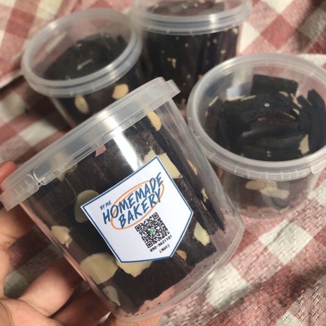 🥣 บราวนี่กรอบกระปุก 🍫