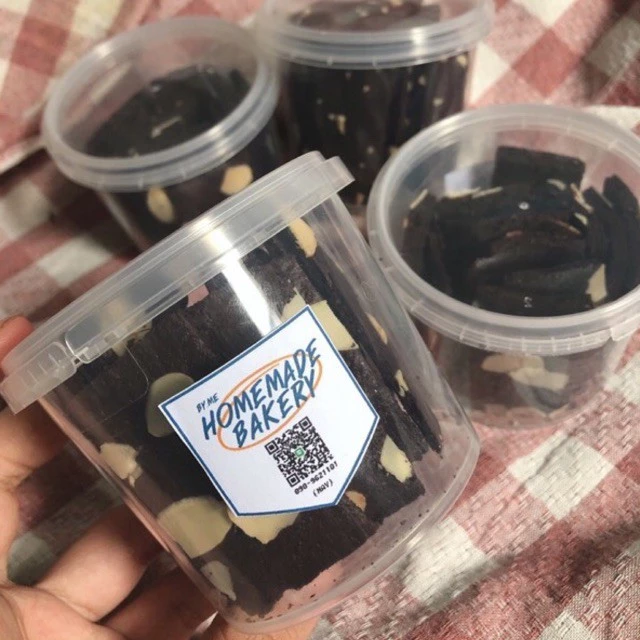 🥣 บราวนี่กรอบกระปุก 🍫