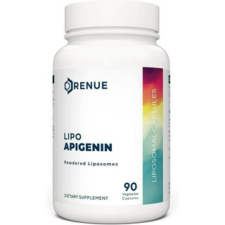 RENUE BY SCIENCE Liposomal Apigenin Supplement 35 mg - Bioavailable Formula for Increased Absorption – 90 Capsules