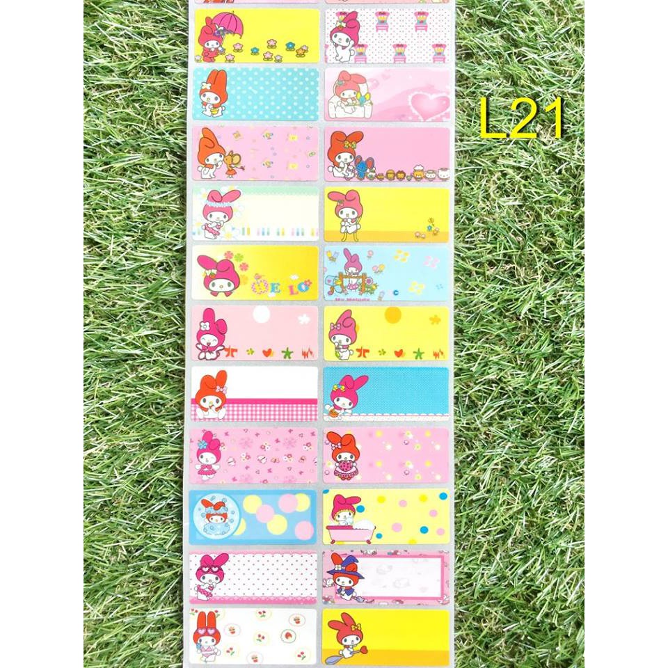 สติกเกอร์ลายการ์ตูน - L21 มายเมโลดี้