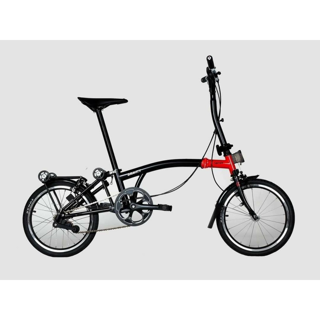 จักรยานพับ BACKER Gravity เฟรม Chromoly Sturmey Archer SRF3 NEW2021