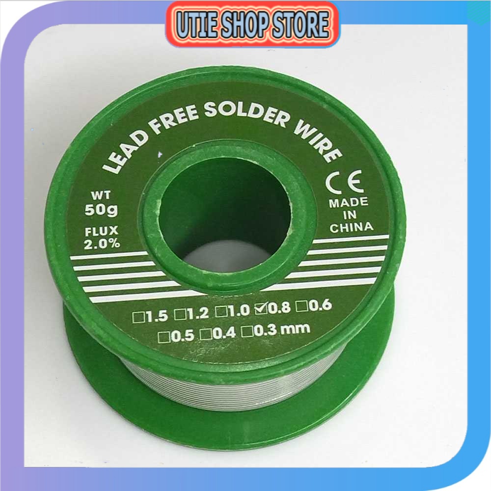 USS - JICLASS Solder Tin Wire 0.8mm 50gr - SWH08 - Utie Shop Store