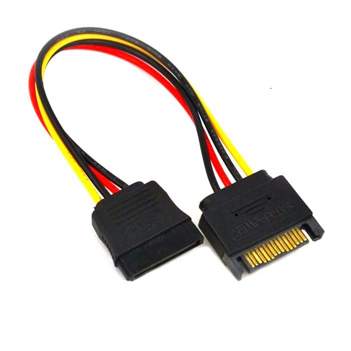 คอมพิวเตอร์ PSU สายไฟต่อ SATA