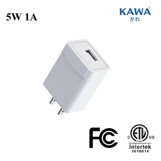 Adaptor หัวชาร์จ 5V 1A เกรด A อแดปเตอร์ 5 โวลล์ 1 แอมป์ ยี่ห้อ Kawa รุ่น GS-502