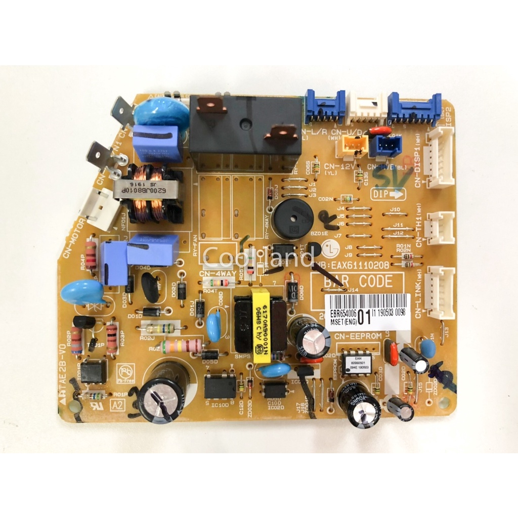 LG - แผงคอนโทรลคอยเย็นแอลจี รุ่นแอร์ G10-SBB6PN.SB1 / HSNC096B4A3.AMBBAFT / HSNC096B4A3.AMBBESL พาท 