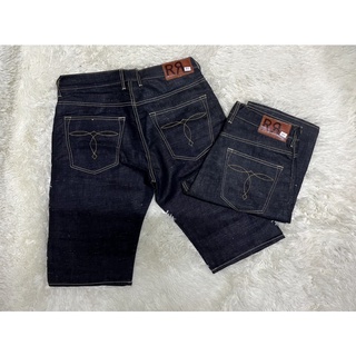 Double RL Denim สามส่วน ริมทอง