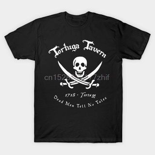 เสื้อยืด พิมพ์ลาย The Pirates of Life Tell No Tales สําหรับผู้ชายS-5XL