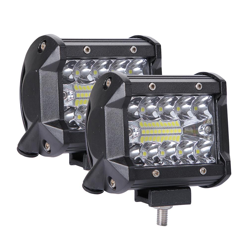10V-48V 60W Car LED Work Light Bar Driving Lamp for Boat Truck Tractor SUV 4x4 Led Headlights Lighti