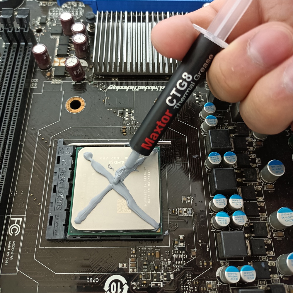 [maxtor Official] Maxtor CTG8 5g Thermal Paste (12.8W/mk) จาระบีระบายความร้อนที่มีประสิทธิภาพสำหรับ CPU/GPU ฮีทซิงค์
