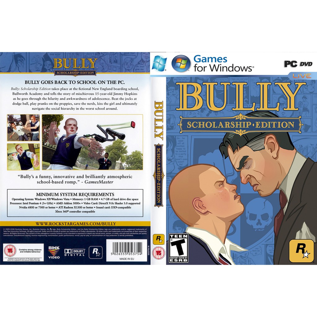 Bully: เกมพีซีรุ่น Scholarship [ออฟไลน์ INSTALLATION]