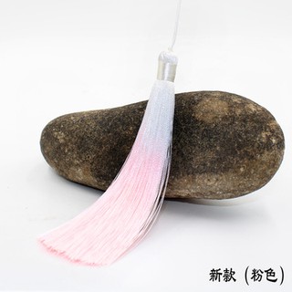 พู่ห้อยจีนสองสี 13-14 cm สายยาว ใช้กับตราประทับครั่งได้ (พร้…