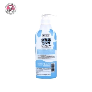 [ แพ็ค 2 ขวด ราคาพิเศษ ] BEAUTY BUFFET Made in Nature Hokkaido Milk Shower Cream - ครีมอาบน้ำสูตรนมวัวฮอกไกโด (450 ml.)