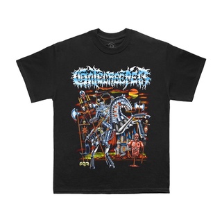 เสื้อยืดสีขาวGatecreeper - KNIGHT / เสื้อยืดพรีเมี่ยม พิมพ์ลายอัศวิน / เสื้อยืดพรีเมี่ยม / เสื้อยืดเพลง / นานาชาติ / เสื