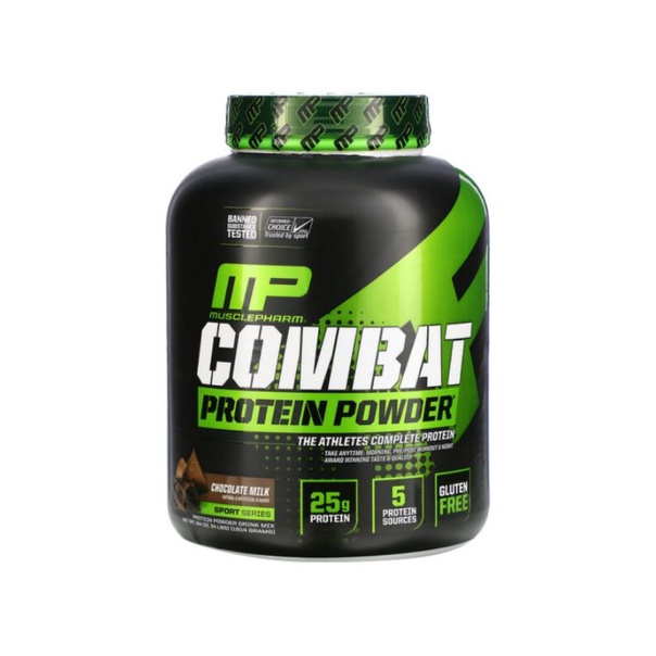 ✈️พรีออเดอร์🇺🇲 Combat Protein Powder, Chocolate Milk, 4 lbs (1814 g)