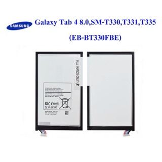 แบตเตอรี่ Samsung Galaxy Tab 4 8.0,SM-T330,T331,T335(EB-BT330FBE)รับประกัน3เดือน