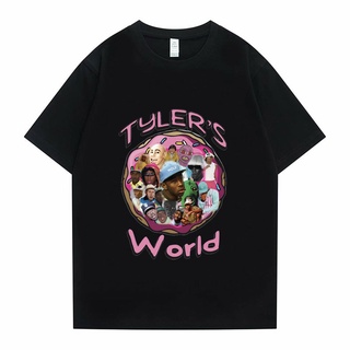 [S-5XL] เสื้อยืดลําลอง พิมพ์ลาย Golf Wang Igor Tyler The Creator Tylers World สไตล์ฮิปฮอป สําหรับผู้ชาย และผู้หญิง