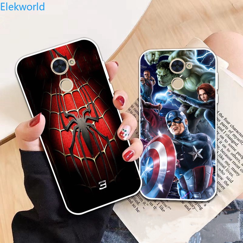 YB-Huawei Nova 2i 3i 2 4 Y3 Y5 Y6 Y7 Y9 GR3 GR5 Prime Lite 2017 2018 2019 Spiderman pattern-1 Soft Silicon Case Cover