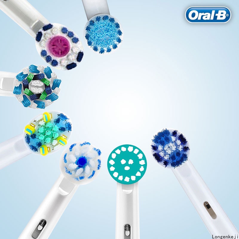 แปรงสีฟันไฟฟ้าคุณภาพสูง 8 ชิ้น/แพ็คสําหรับ Oral B pro2000, pro2500, pro3000